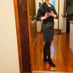 🤩Papillon 3/4 sleeve dress - BOGO eligible